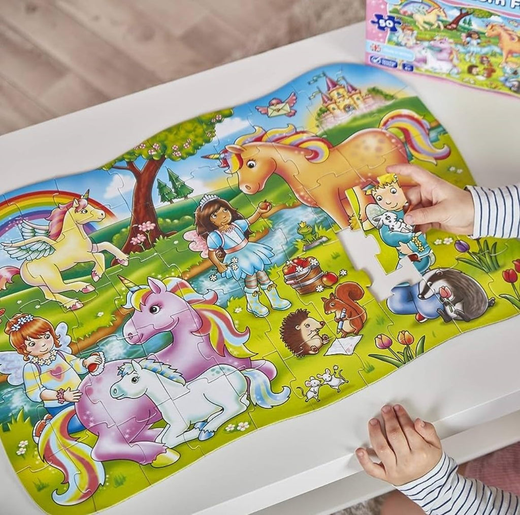 Unicorn Friends Orchard Toys Unicornios  Rompecabezas  50 Pz