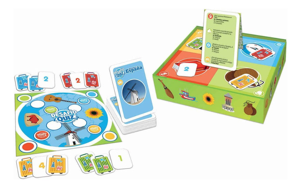 Juego De Preguntas Desafío Quiz Descubrir España Educa 18217