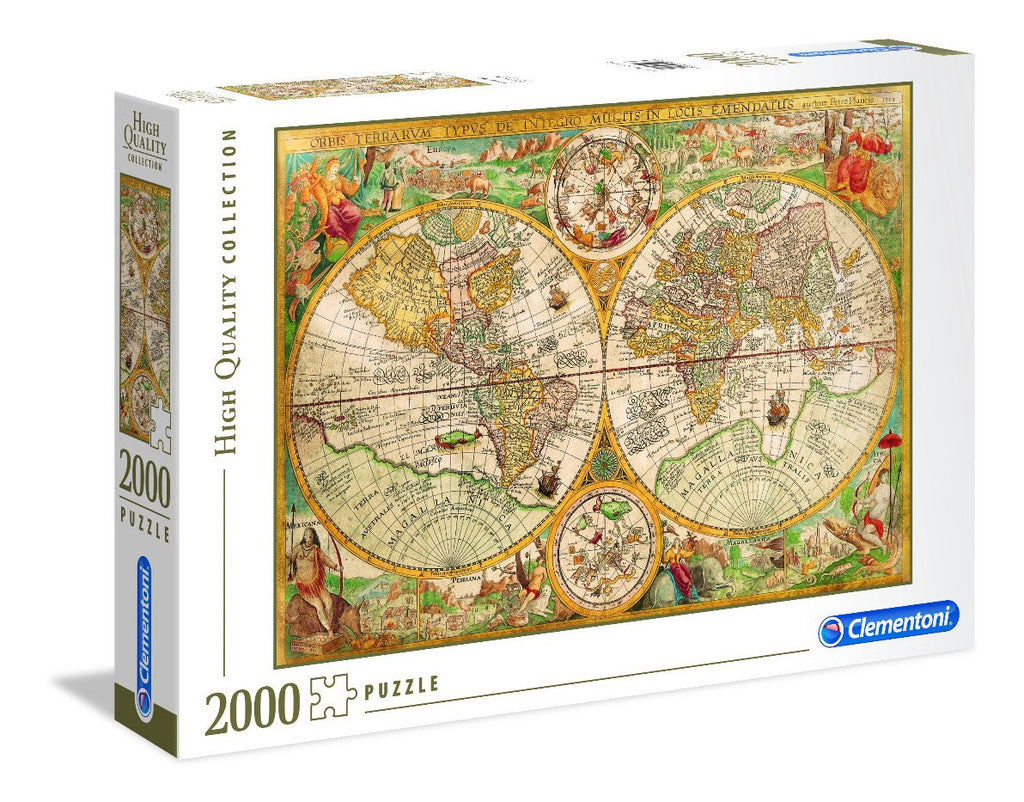 Rompecabezas Clementoni High Quality Collection Ancient Map 32557 De 2000 Piezas