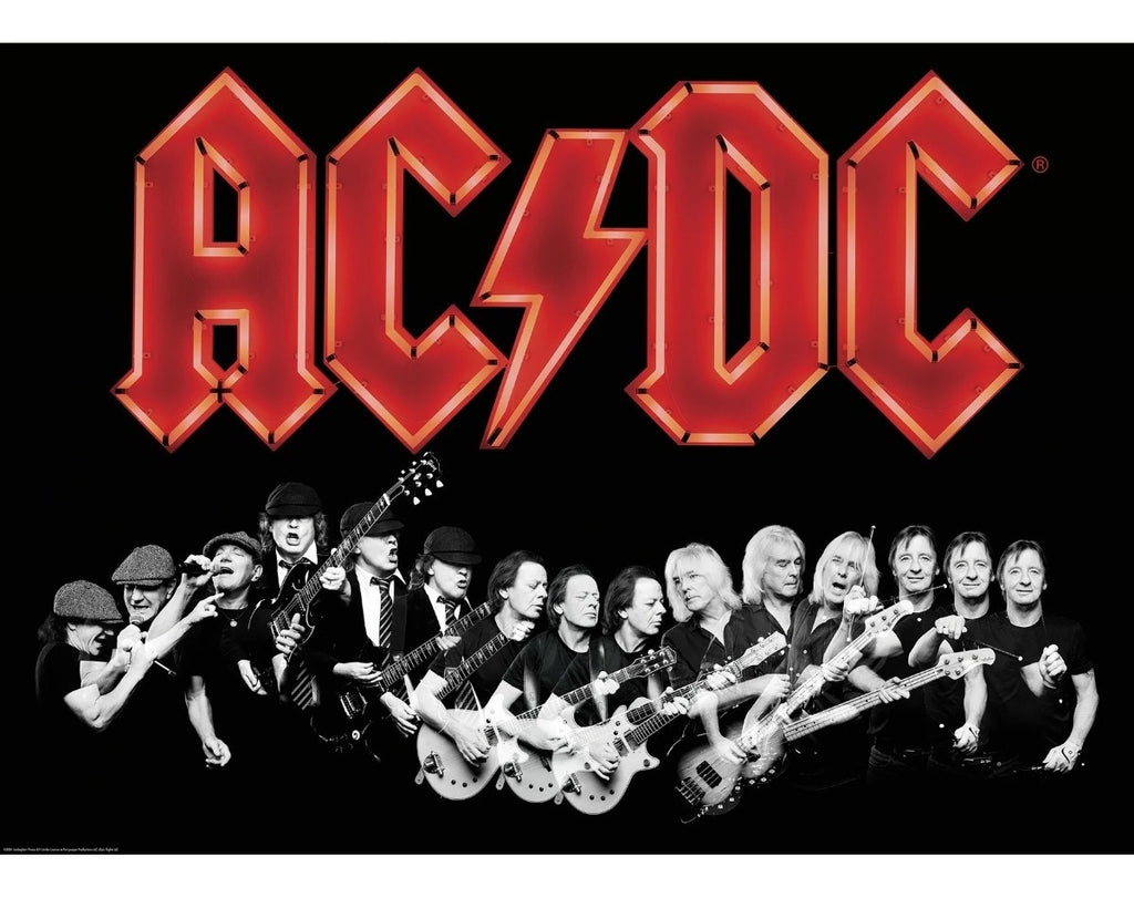 Ac/dc Power Age Montage Rompecabezas 1000 Piezas Road Crates