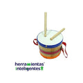 I018 Tambora Infantil Con Baquetas Educar