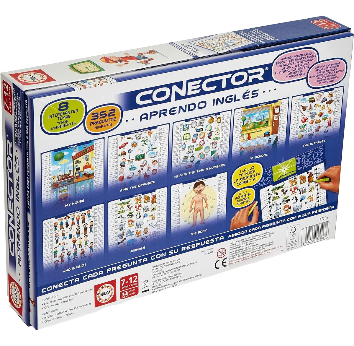 Conector Aprendo Inglés Juego Educativo Educa 17206