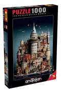 Rompecabezas Torre De Galata 1000 Pz Anatolian Turquia