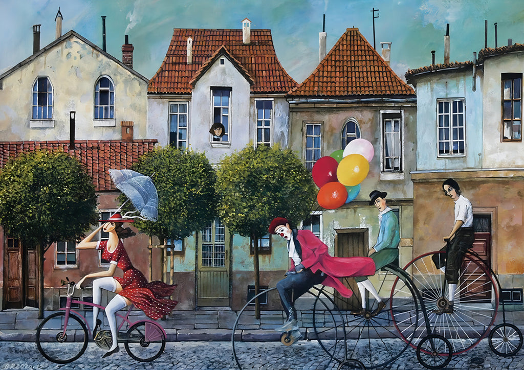 Rompecabezas Uniciclo 260 Piezas, Art Puzzle