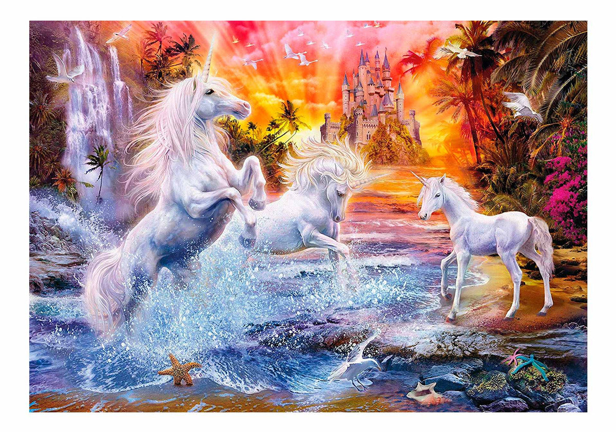 Puzzle Rompecabeza Clementoni X1500 Piezas Unicornios 31805