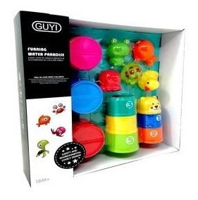 Set De Baño Vasos Apilables Para Jugar Guyi