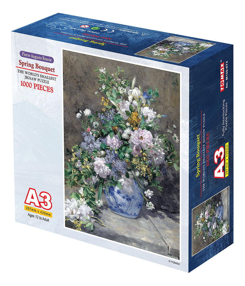 Renoir Ramo De Primavera Mini Rompecabezas 1000 Piezas Tomax