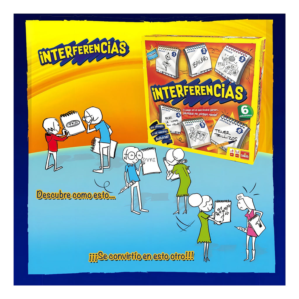 Interferencias Juego De Mesa Goliath