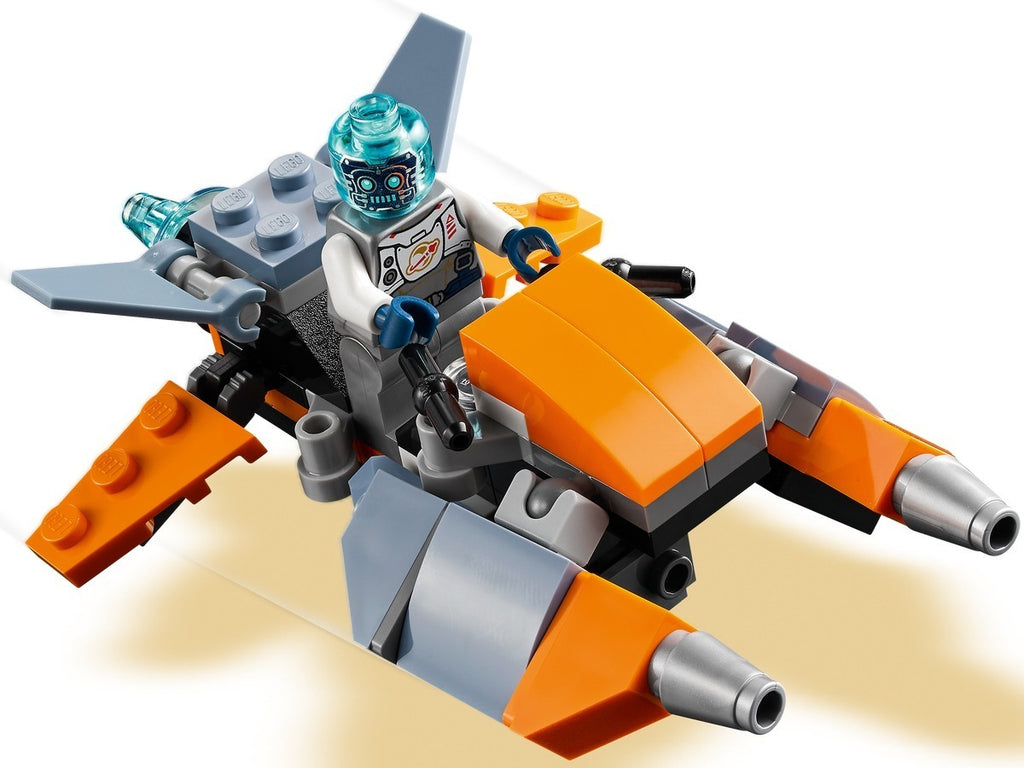 Kit De Construcción Lego Creator 3 En 1 Ciberdrón 31111 113