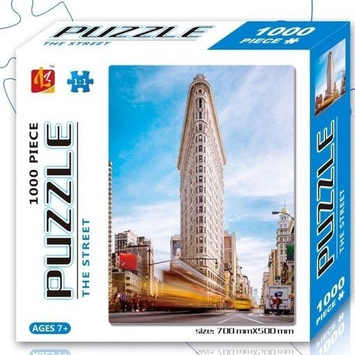 Rompecabezas De Paseo En Nueva York 1000 Pzas Hao Xiang