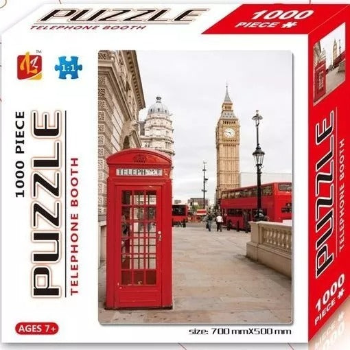 Big Ben Caseta Telefónica Londres Rompecabezas 1000 Piezas