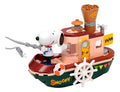 Juego Construcción Snoopy Pantasy Peanuts Steam Boat Cantidad De Piezas 142