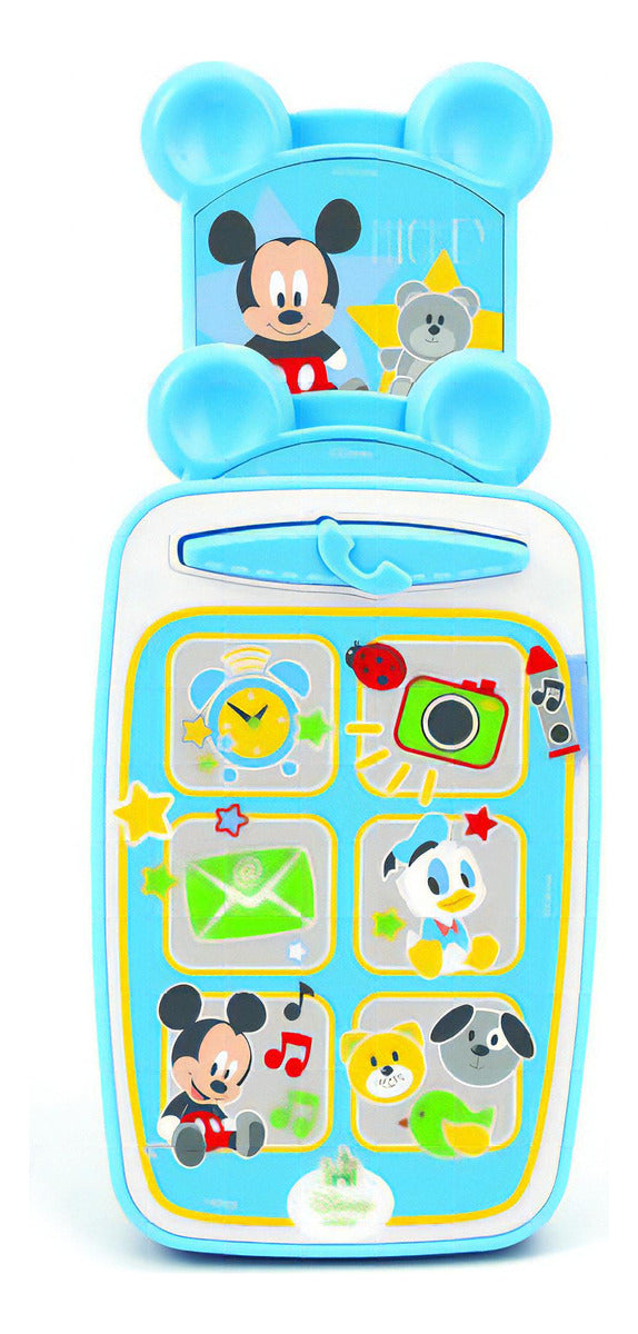Disney Baby Mickey Telefono Smartphone Juguete Clementoni
