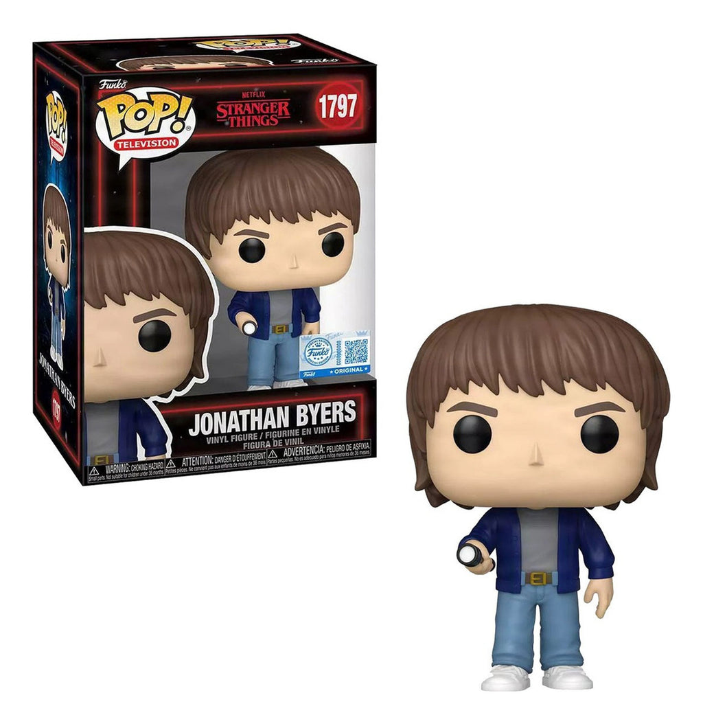 Figura Jonathan Byers Exclusivo Stranger Things 5 Funko