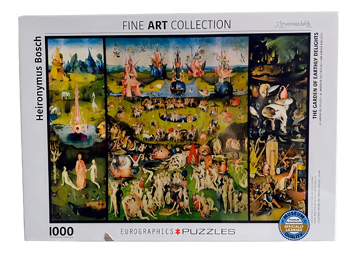 Rompecabezas Jardin De Las Delicias 1,000 Pz Eurographics