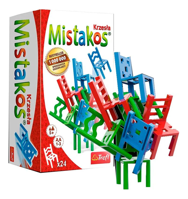 Trefl Juego De Mesa ¡mi Primer Juego De Sillas! Mistakos