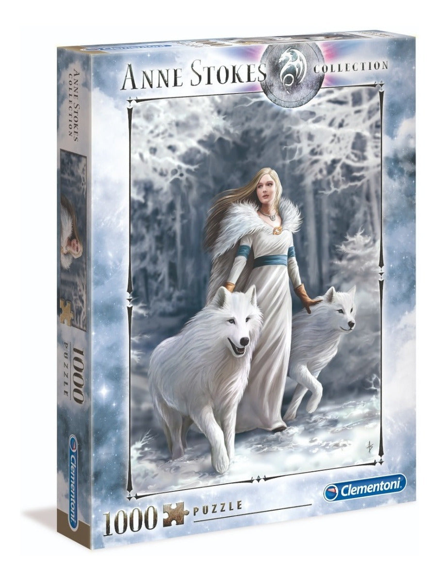 Reina Nieves Lobos Anne Stokes Rompecabezas 1000p Clementoni