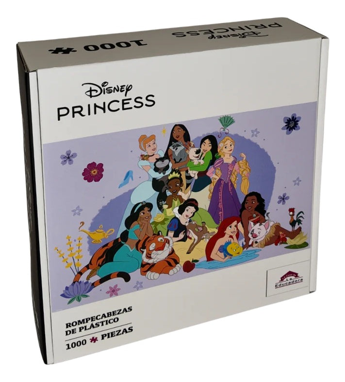 Rompecabezas Princesas Disney 1000 Piezas De Plástico