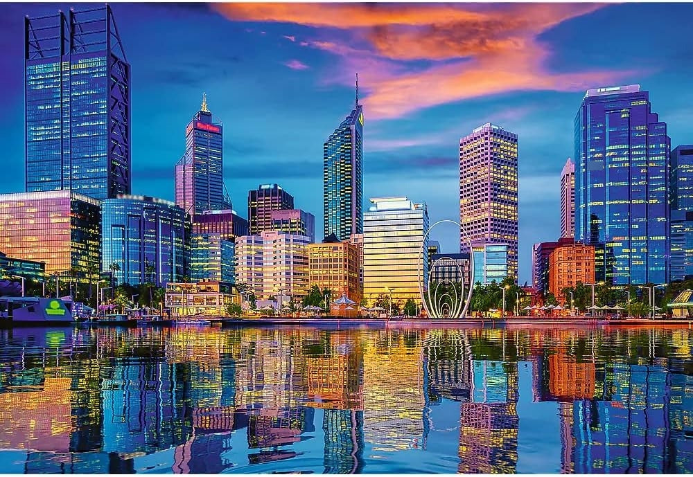 Reflejos Perth Australia Rompecabezas 1500 Pieza Trefl 26190
