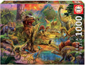 Rompecabezas Tierra De Dinosaurios T Rex 1000 Pz Educa