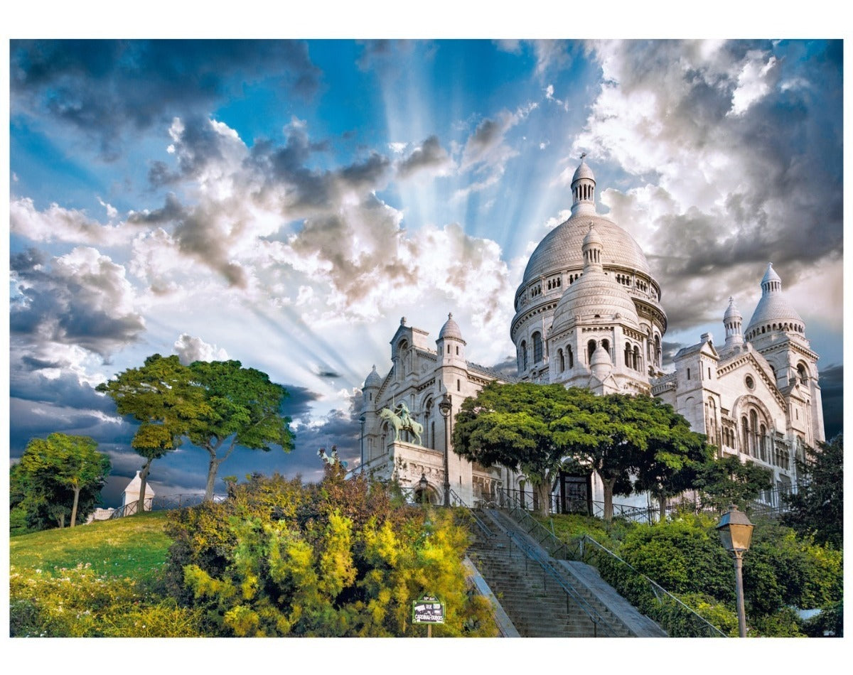 Montmartre Francia Rompecabezas 1000 Piezas Paris Clementoni