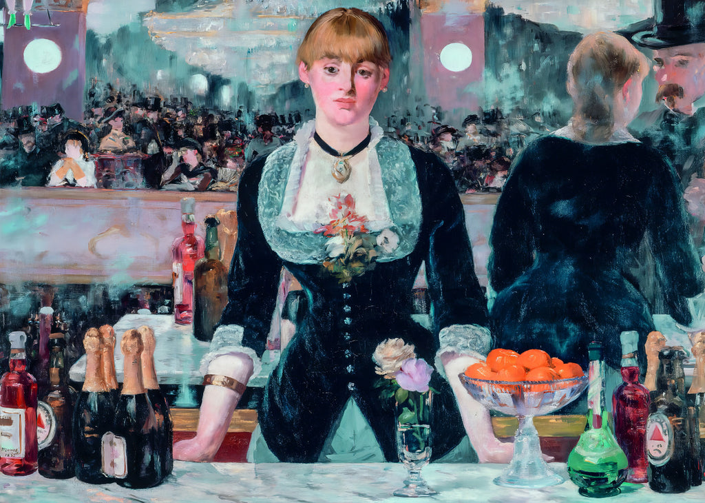 Rompecabezas Pintura Folies-bergere Manet 1000 Pz Clementoni