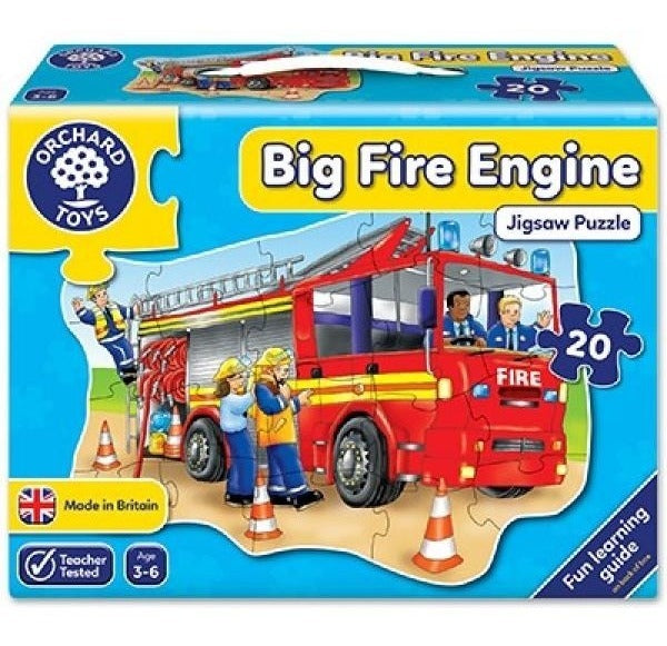 Rompecabezas Infantil Orchard Toys Camión Bomberos 20 Piezas