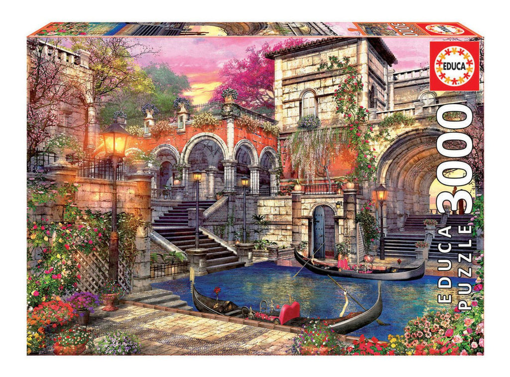 Rompecabezas 3000 Piezas Educa Borras Paisaje Romance En Venecia