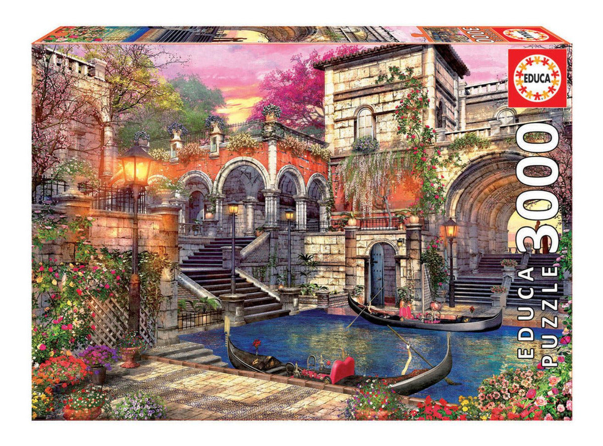 Rompecabezas 3000 Piezas Educa Borras Paisaje Romance En Venecia