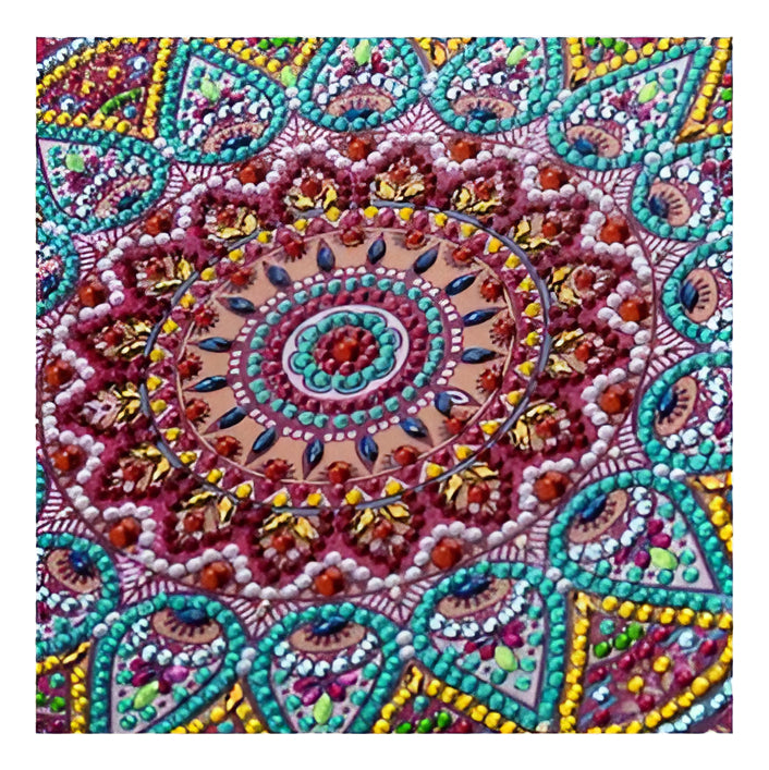 Kit Pintura Arte Diamante Mandala 3 Dm-29 Educar