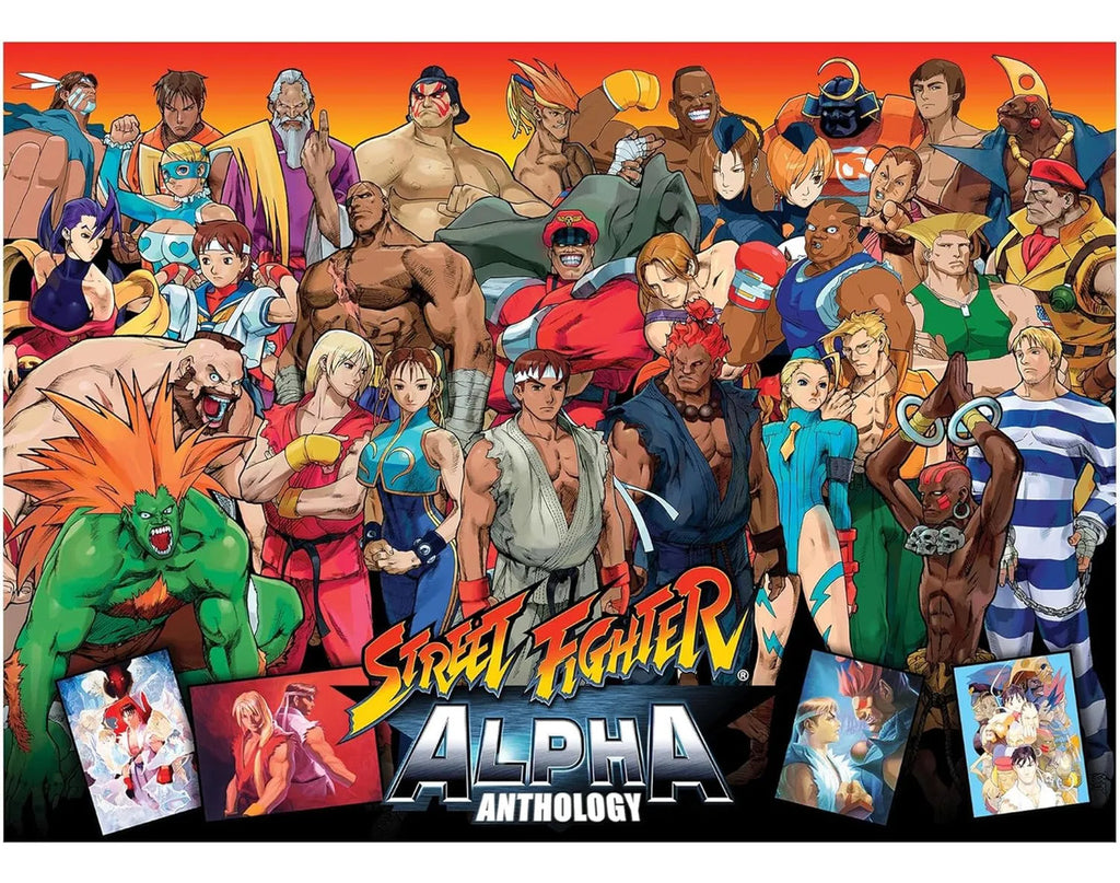 Rompecabezas Street Fighter Alpha Collage Toynk 1000 Piezas