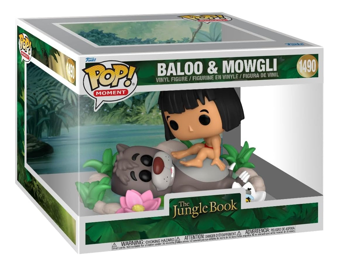 Funko Pop The Jungle Book - Baloo & Mowgli