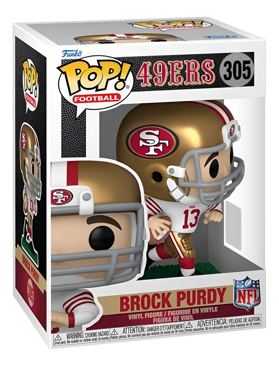Funko Pop Nfl Football 49ers Brock Purdy #305 Inmediat