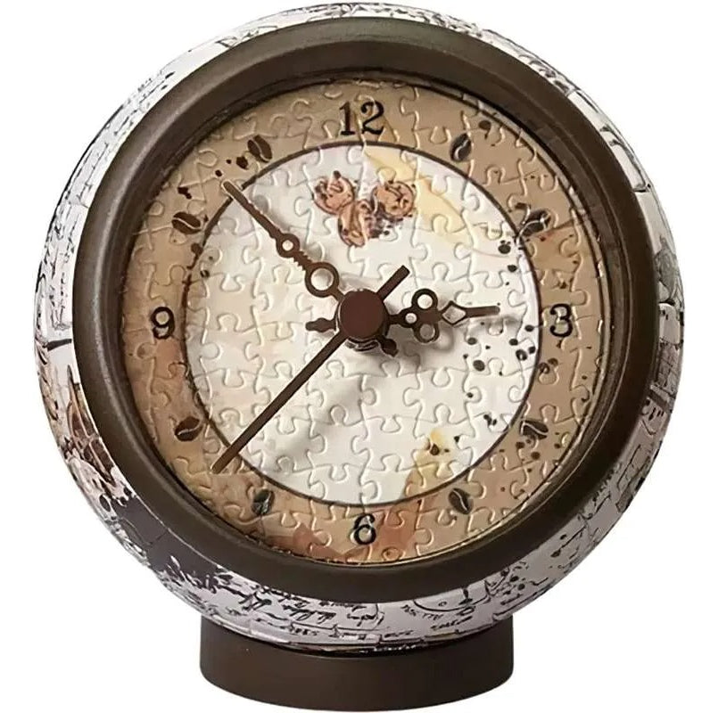 Reloj Manuscrito Del Café: Rompecabezas 3d 145 Piezas Pintoo