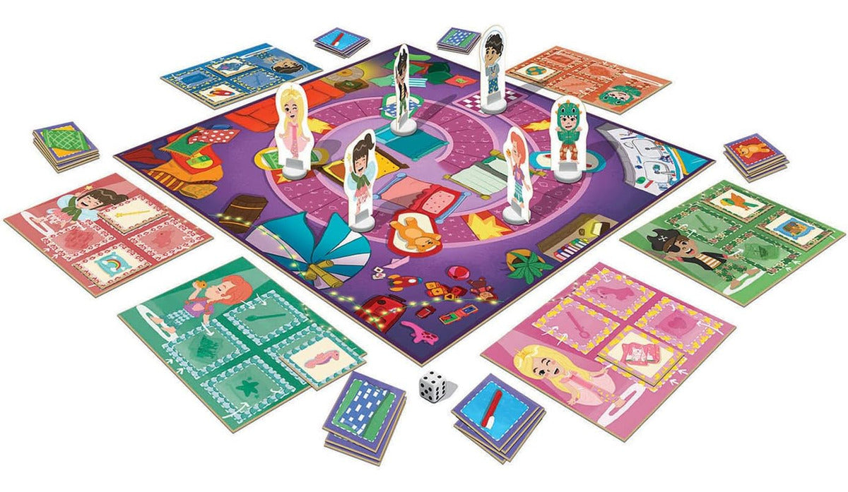 Juego De Mesa Fiesta De Pijamas Educa Español 2 A 4 Jugadores