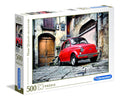 Fiat 500 Cinquecento Rojo Rompecabezas 500 Pz Clementoni