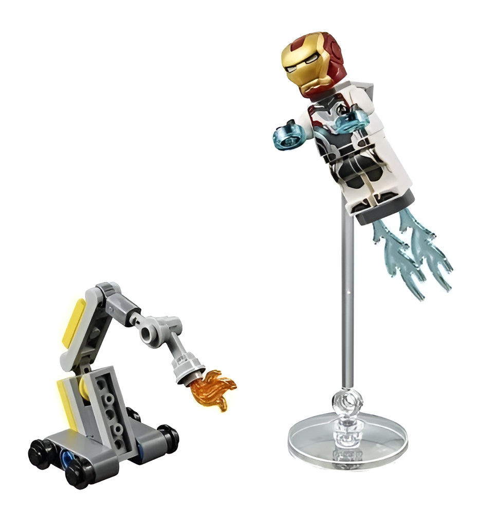 Lego Marvel Avengers Iron Man Y Dum-e Set 30452 38