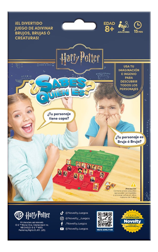 Sabes Quién Es? Harry Potter - Juego De Viaje