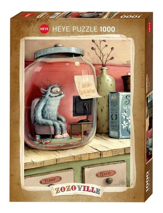 29966 Zozoville Jarantine Rompecabezas Heye 1000 Piezas