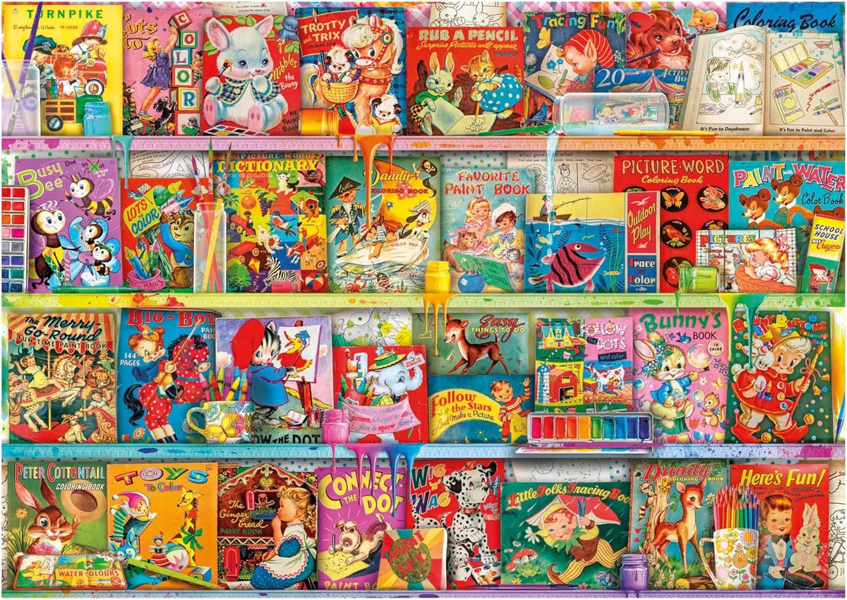 Rompecabezas Educa 1500 Pzs El Rincón De Los Libros Vintage