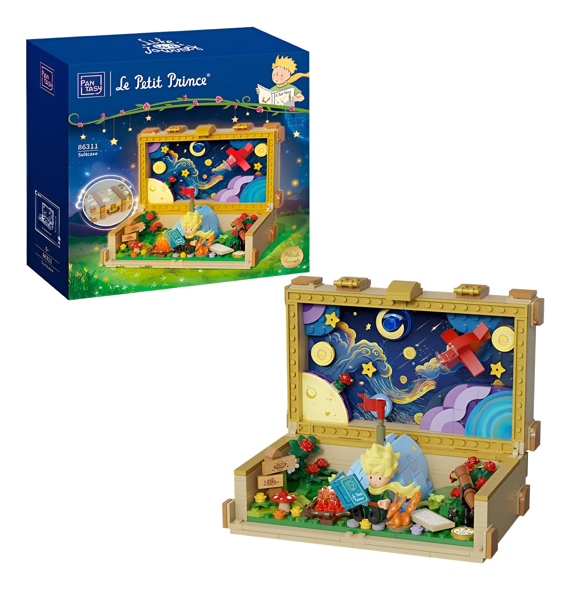 Set De Construcción Pantasy Maleta De El Principito (86311)