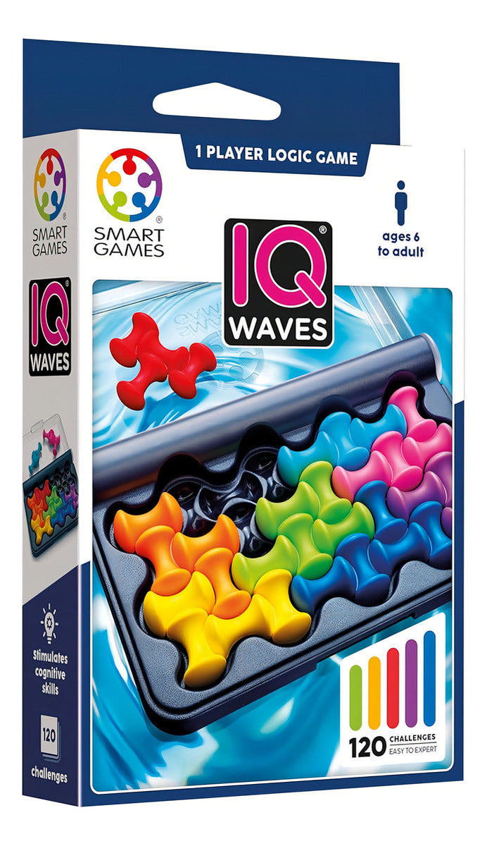 Juego De Logica I Q Waves Smart Games Ingenio 120 Desafios