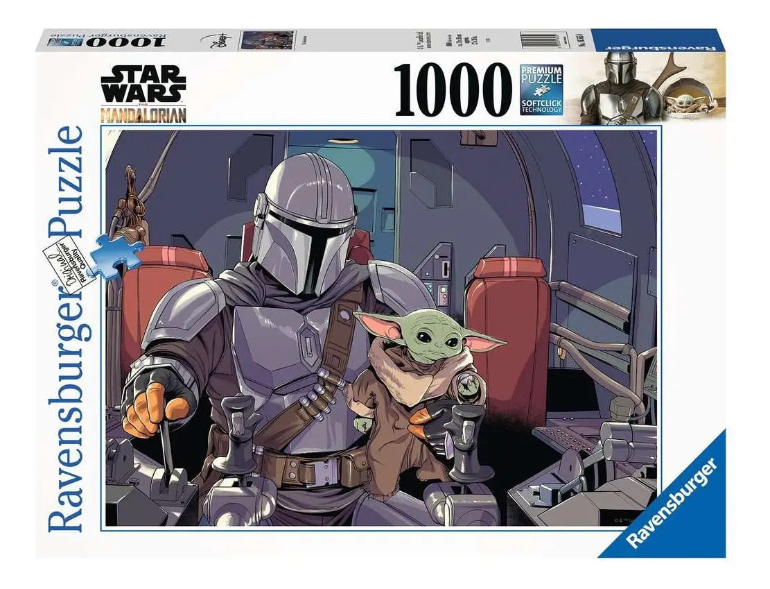 Ravensburger Rompecabezas Star Wars The Mandalorian 1000 Pza