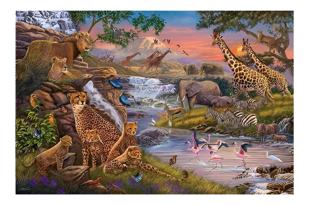 Rompecabezas Ravensburger Mundo Animal Con 3000 Piezas 14+