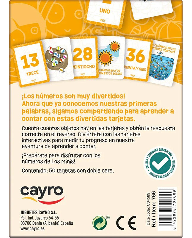 Aprende A Contar Juego De Mesa Educativo Cayro