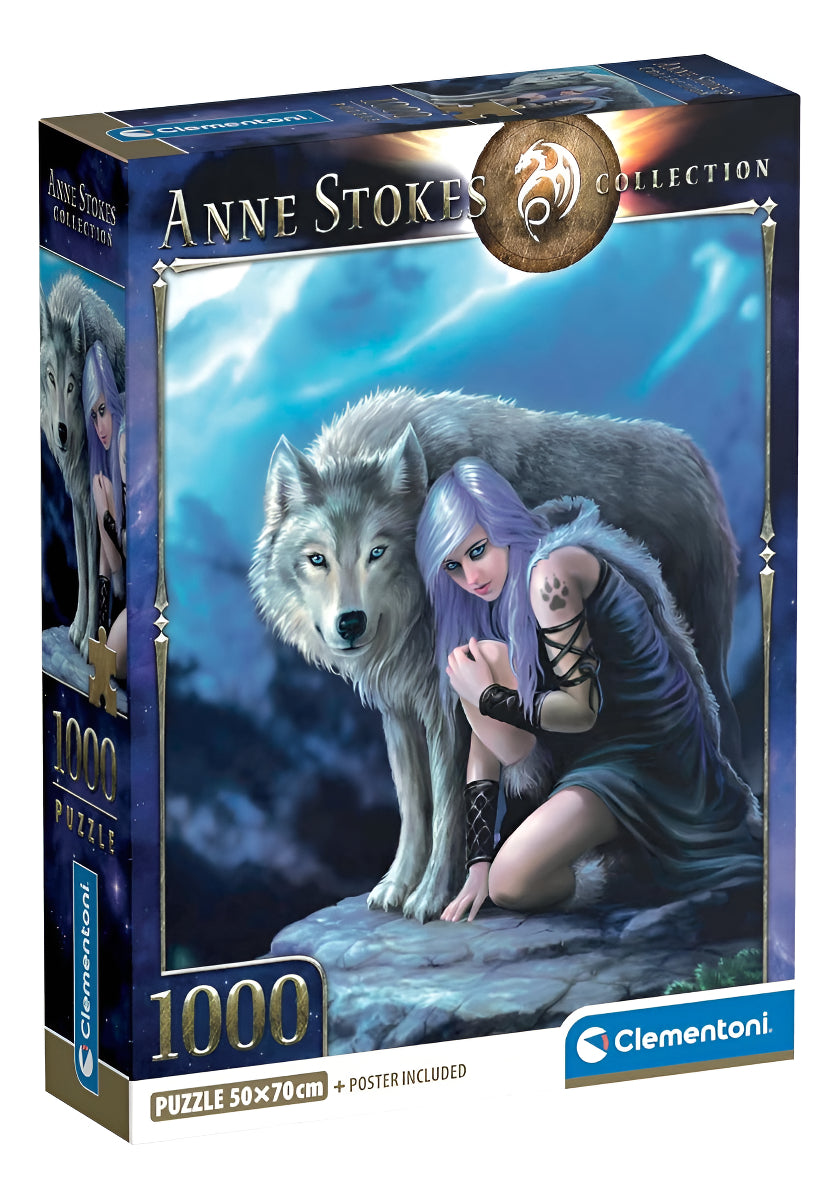 Rompecabezas Anne Stokes Protector Compact Clementoni 1000 P