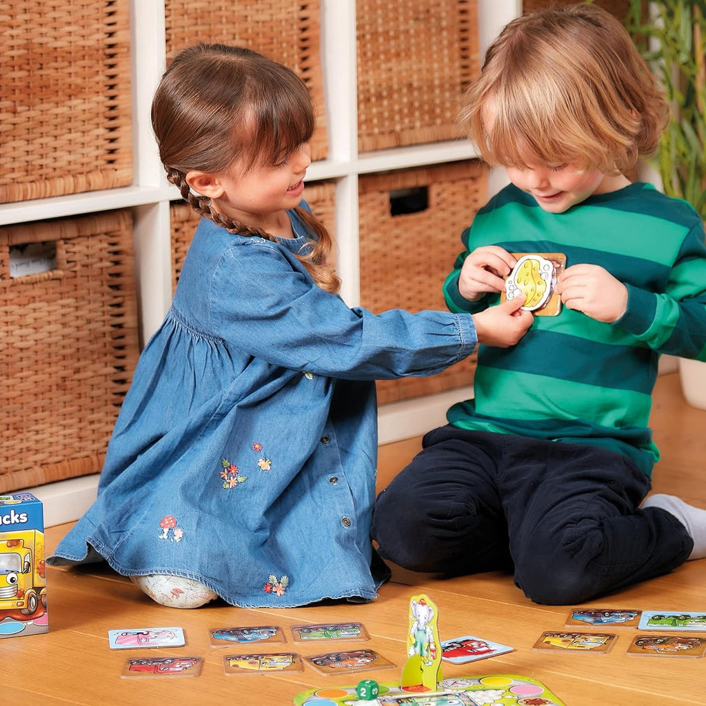 Juego Asociación Colores Mucky Trucks Orchard Toys