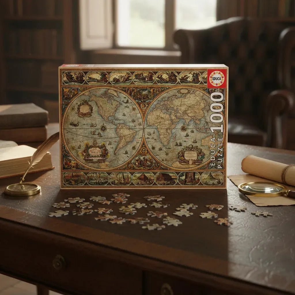 Rompecabezas 1000 Piezas Orbis Terrarum Educa