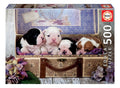 Rompecabezas 500 Piezas Cachorros Educa Animal Cartón 8+ Años