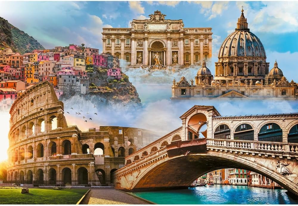 Lugares Favoritos De Italia Rompecabezas 1500 Piezas Trefl